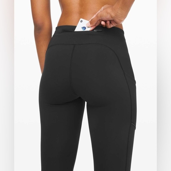 Lululemon Speed Up Tight 28" Brushed Full-On Luxtreme Size 4 - Picture 3 of 12